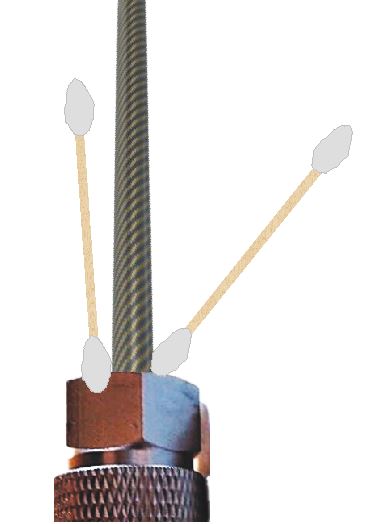 Reinigung Anschluss